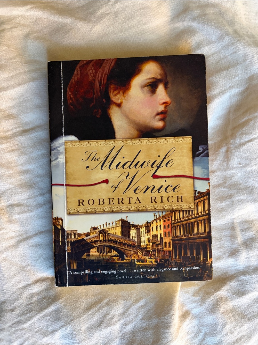 Softcover book The Midwife of Venice